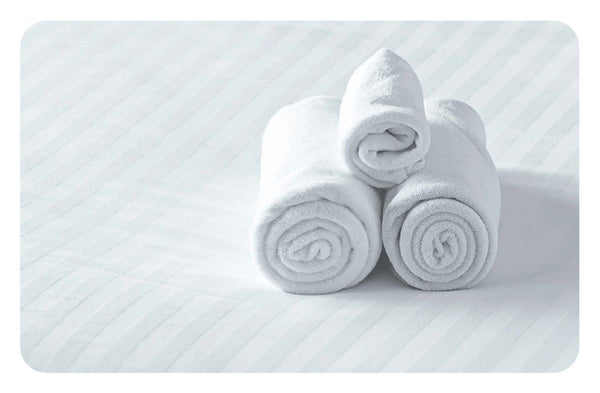 HS102-F Hotel & Spa White Towels